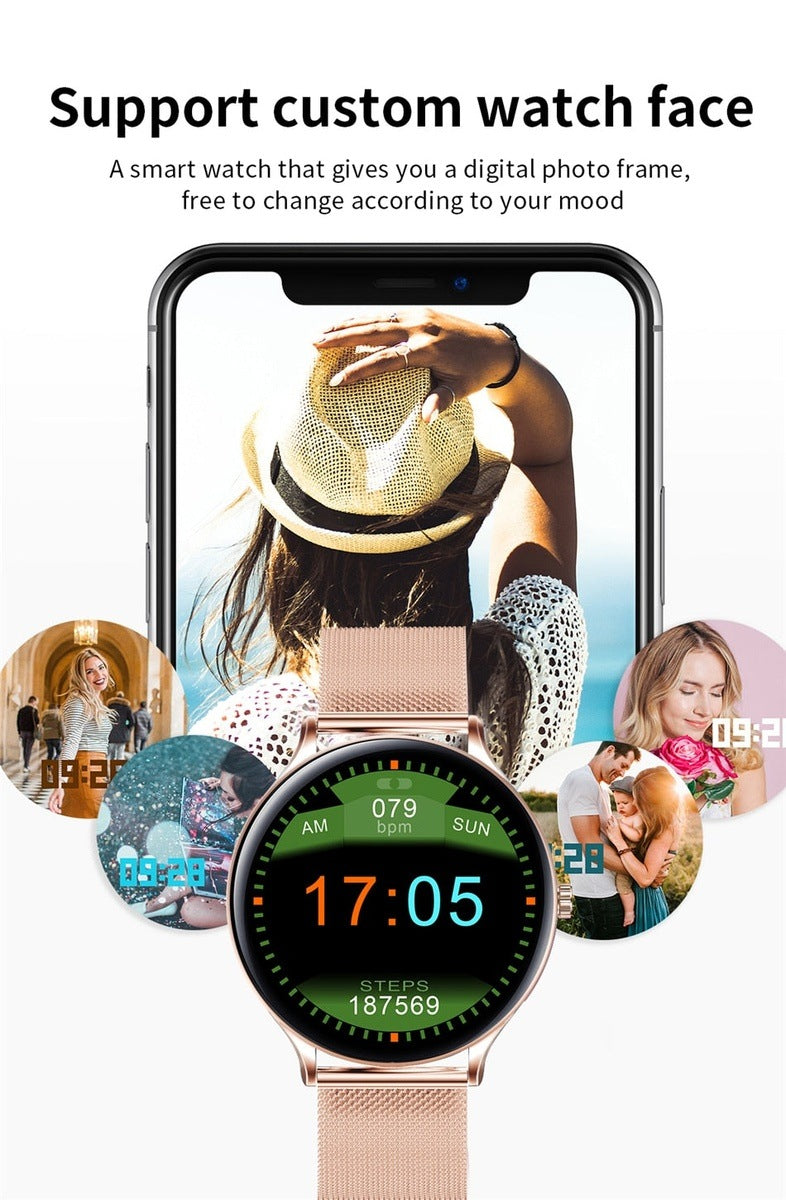 LIGE Waterproof Smart Watch for Women - Premium Watches from Lige - Just $23.99! Shop now at Dressmycell.com LIGE Waterproof Smart Watch for Women - Premium Watches from Lige - Just $23.99! Shop now at Dressmycell.com